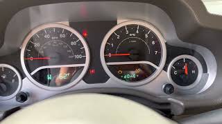 2010 - Jeep JK - Check Engine Light Sequence (No Codes)