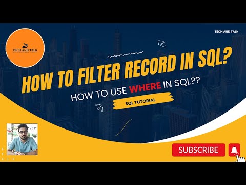 How to Filter Record in SQL? | Where in SQL | Learn Basic