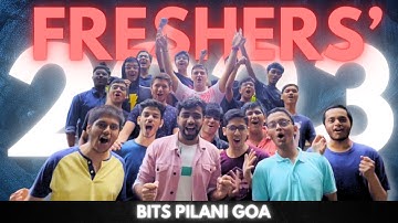 CRAZIEST Freshers’ Introduction of BITS GOA 2023!!