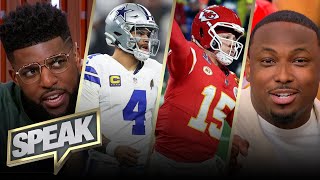 Chiefs49ers, BearsTitans highlight Acho's top matchups, should Cowboys fans be worried? | SPEAK