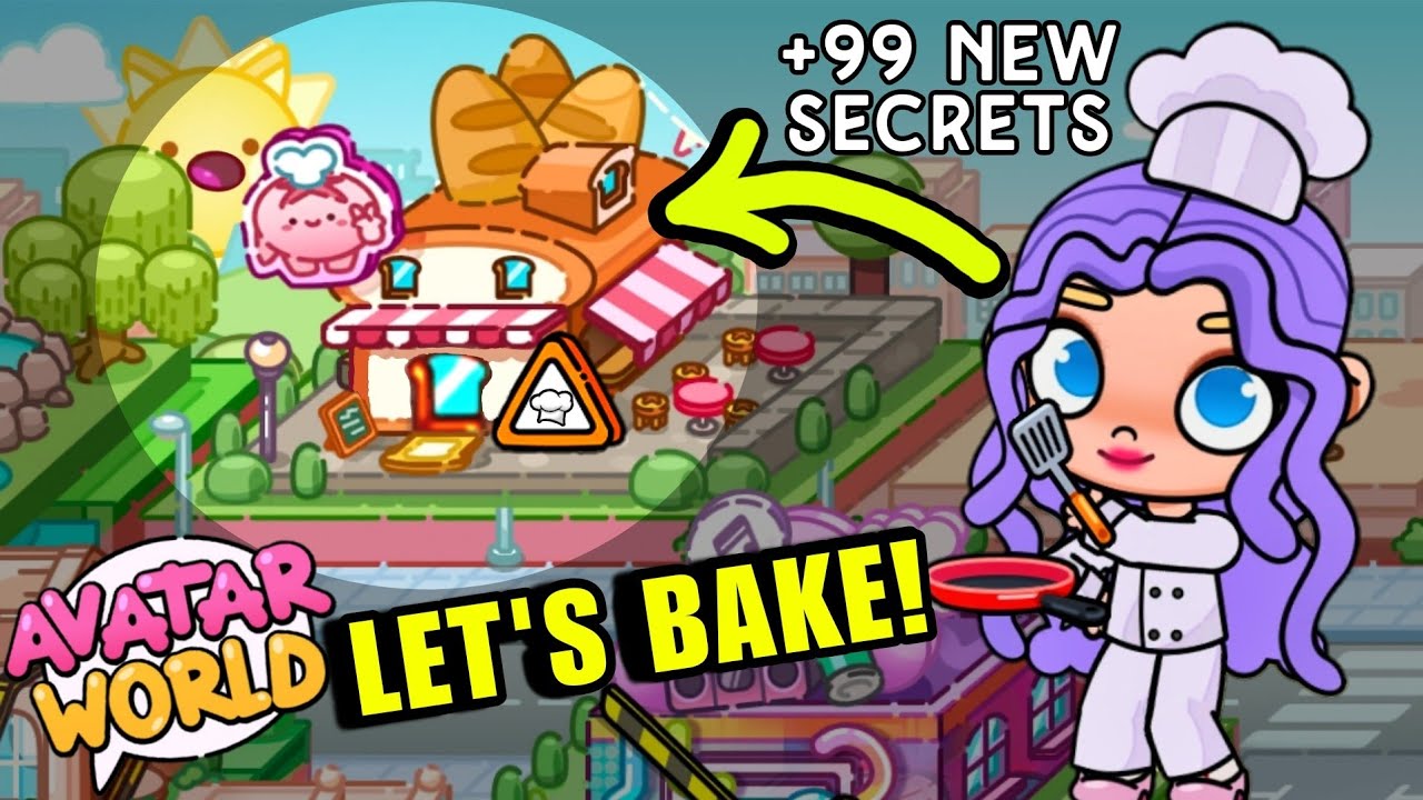 ALL secret KEYS update bakery in avatar world