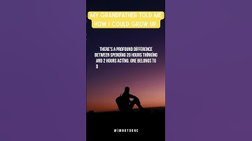 Life Rules: This Is Why Action Beats Overthinking! #shorts