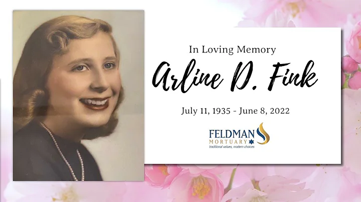 Funeral Service of Arline Fink