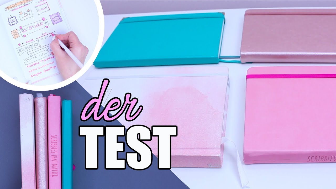 Der große BULLET JOURNAL Vergleich - welches Bujo soll ich nehmen????