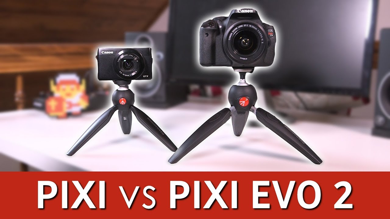 Manfrotto Pixi vs Pixi Evo 2 - Which Table Top Tripod is Best? 