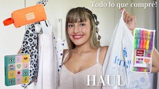 Haul MATERIAL ESCOLAR 2024 y más