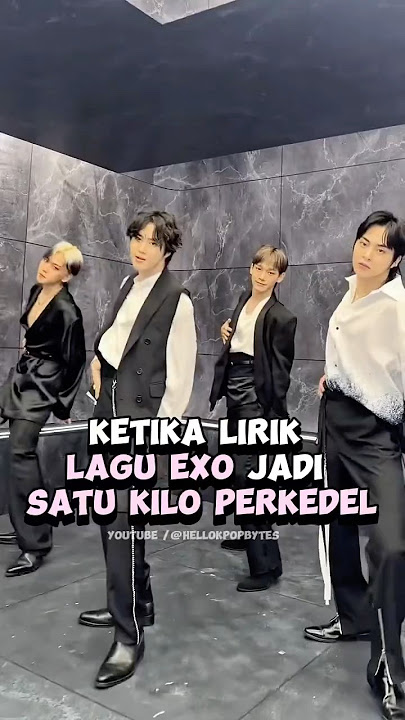 Ketika lirik lagu EXO jadi satu kilo perkedel #kpop #shorts