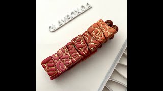 Polymer clay bracelet tutorial