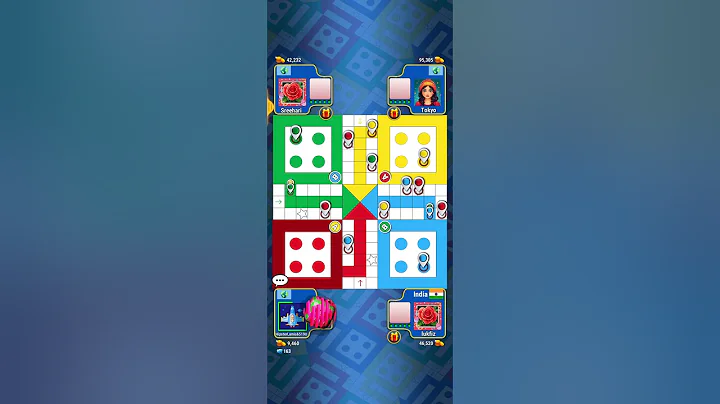 How to play team up mode in Ludo king🤴