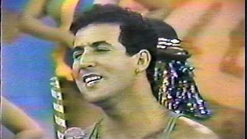 Programa Barros de Alencar Tv Record 1985 Prêntice "Não Diga Nada" (Trecho Super Raro de Fita VHS)✔️