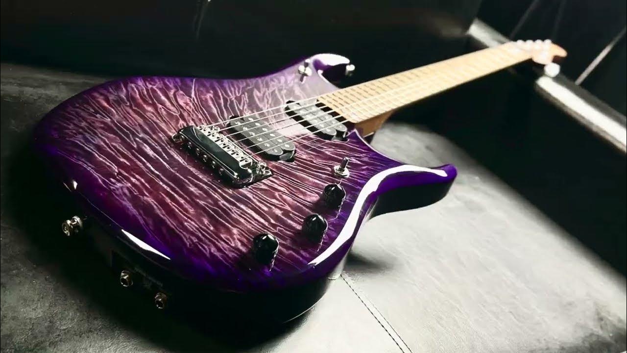 Ernie Ball Music Man JP15 2023 Purple Nebula Quilt YouTube