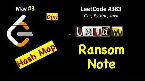 Solve Ransom Note LeetCode 383 with C++, Java, and Python