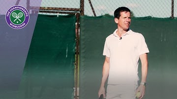 Kyle Edmund and Tim Henman serve impressions - Part 2 | Jaguar at Wimbledon