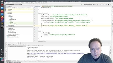 TestNG Spring Boot Gradle IntelliJ Up and running