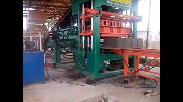 Multifunctional Automatic QT5-20 Concrete Cement Color Brick / block Machine Price
