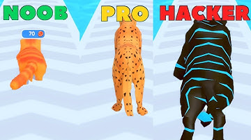 NOOB vs PRO vs HACKER in Cat Evolution
