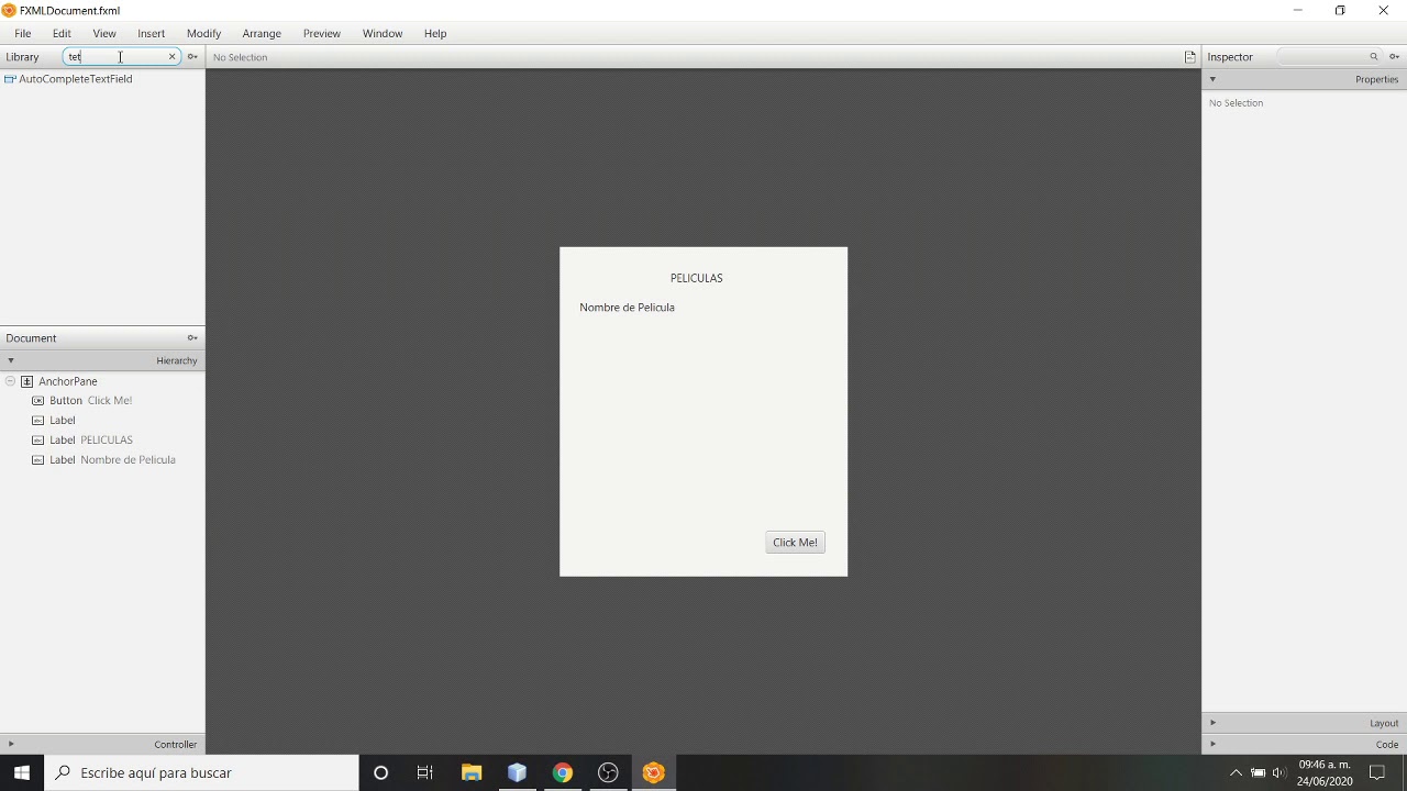 Scenebuilder en javafx video 2 - YouTube