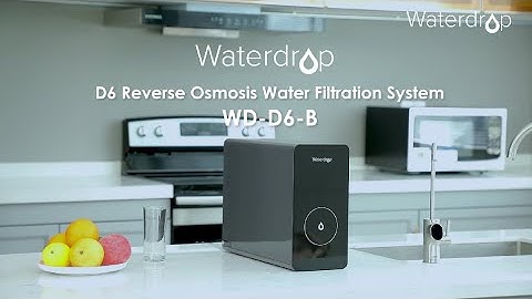 Waterdrop D6 Reverse Osmosis Water Filter System