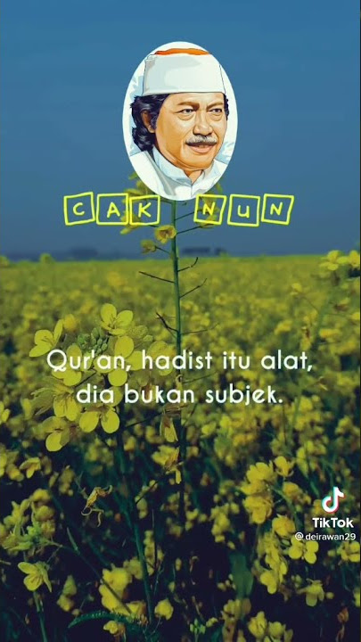 story wa cak nun motivasi ( akal dan hati )