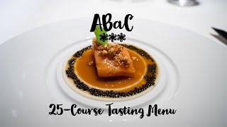 ABaC, Barcelona | Michelin Three Star | Massive 25Course Meal