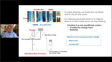 "Tips to Improve Emulsion Stability", Dr. Kazutami Sakamoto, 1 Oct