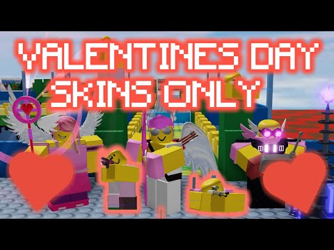 Valentines Only Challenge Tower Defense Simulator Roblox - roblox tds minigunner skins