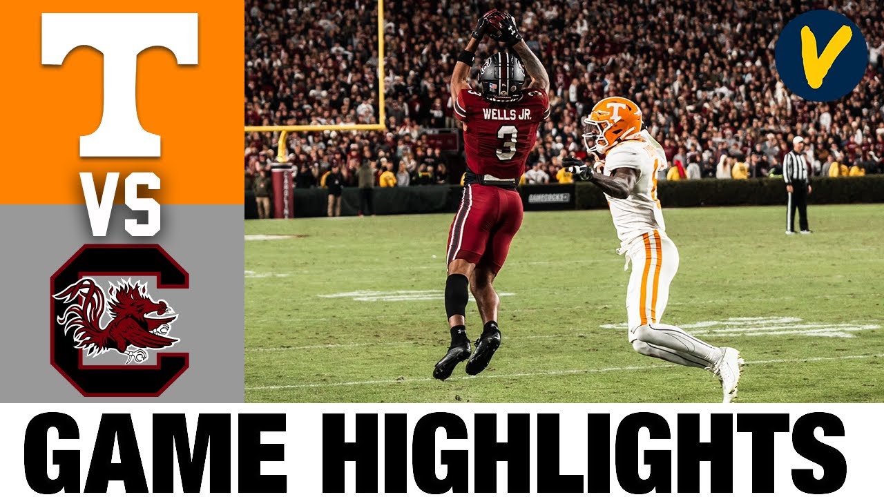 5 Tennessee vs South Carolina 2022 College Football Highlights Win