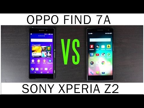 Checked, they are xperia z2 vs oppo find 7