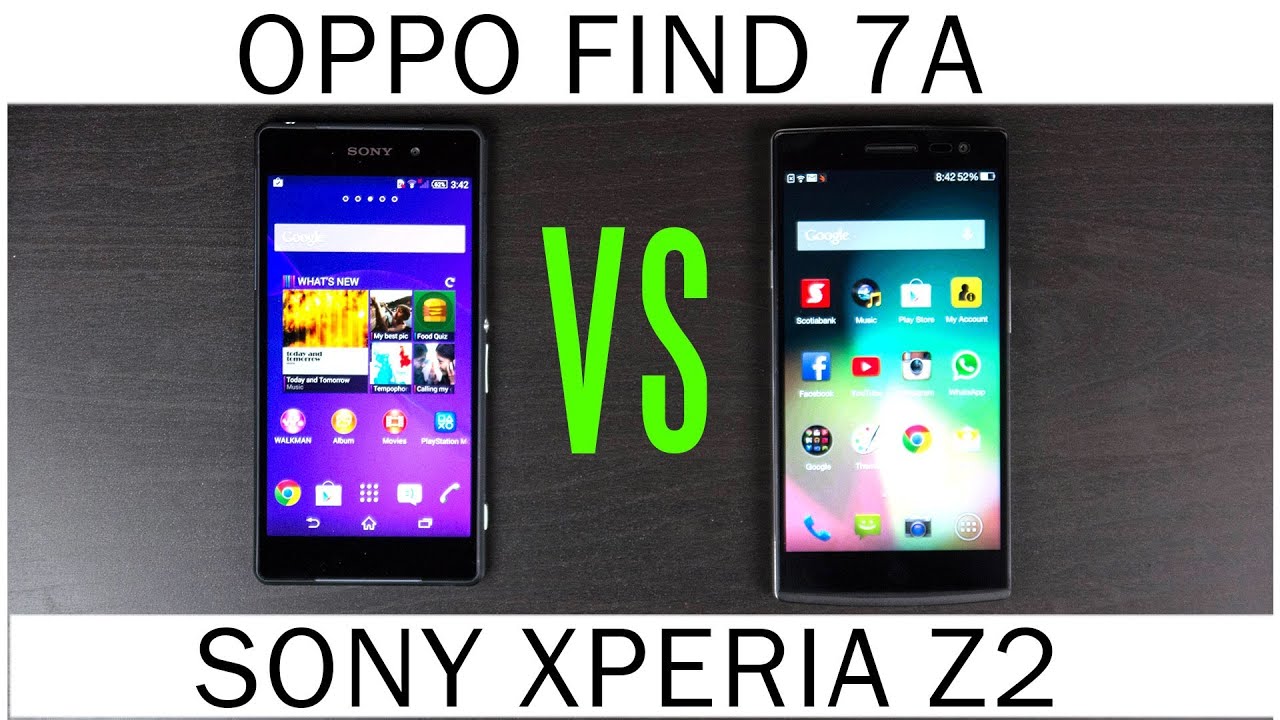 Sony Xperia Z2 vs Oppo Find 7A Full Comparison