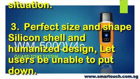 Guard Tour System Singapore : WM-5000V4s Special Features