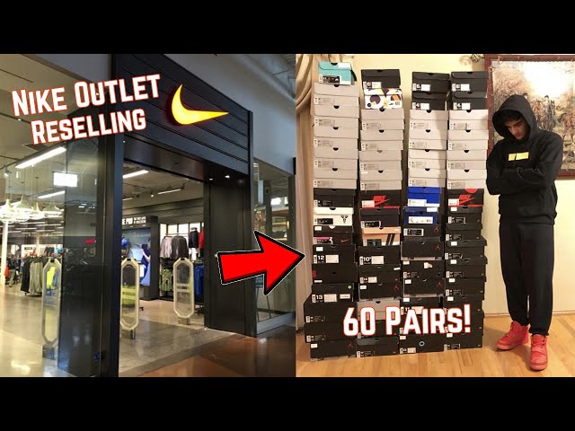 nike outlet reselling