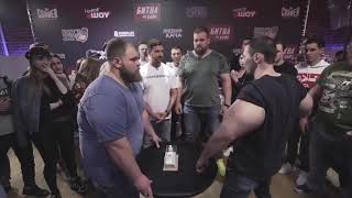 Synthol Kid Vs Russian Slap Champion Knockout