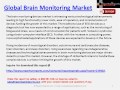 Global Brain Monitoring Industry Research Report 2017