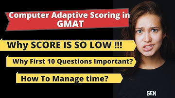 GMAT CAT Scoring Algorithm | GMAT Preparation For Beginners | GMAT Computer Adaptive Algorithm