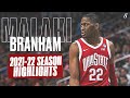 BIG 10 Freshman Of The Year Malaki Branham 2021-22 Season Highlights | 13.7 PPG 49.8 FG%