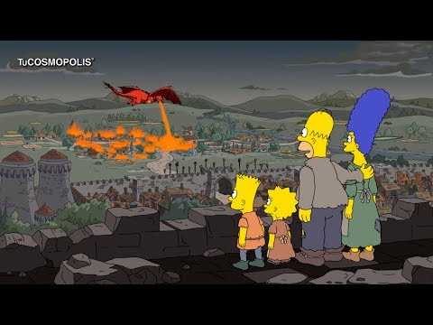 LOS SIMPSON lo VOLVIERON a HACER PREDIJERON el FINAL de JUEGO DE TRONOS