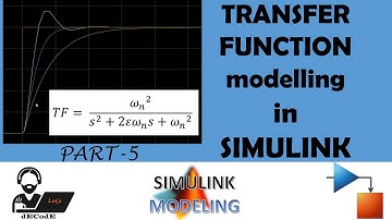 Transfer Function Modelling in SIMULINK || let