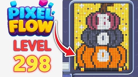 Pixel Flow Level 298 Walkthrough