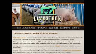 4H, FFA, Youth Groups - Online Livestock Auction Informational Video