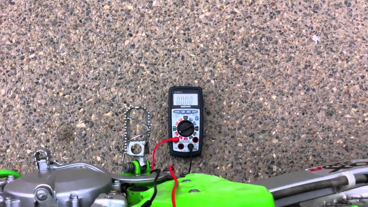 KDX Upgraded Lighting Stator Test YouTube