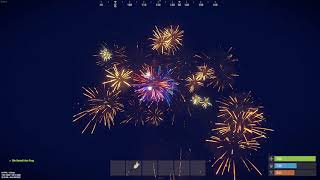 Rust Fireworks Show