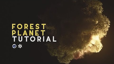 Cinema 4D Tutorial - Forest Planet (Octane)