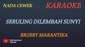 SERULING DI LEMBAH SUNYI - VERSI BROERY (KARAOKE) NADA CEWEK___BUDI AURA AURA CHANNEL