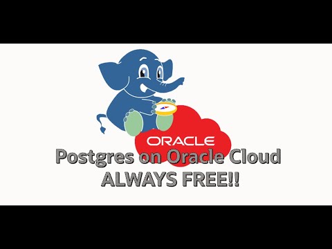 Postgres on ORACLE CLOUD ubuntu always free and it works