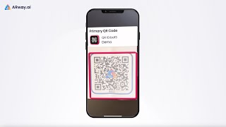 Activating a Primary QR Code - ARway screenshot 2