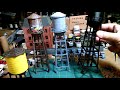 Ho scale 3D printed water tower for The Sierra Valley and Harbor Junction