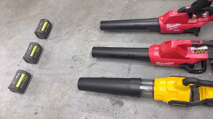 Milwaukee M18 VS Flexvolt DeWalt Blower