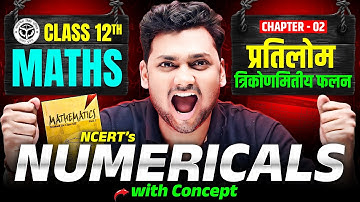 प्रतिलोम त्रिकोणमितीय फलन | Class 12 Maths chapter 2 | Numerical With Concept PYQ