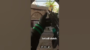 1v4 cdl clutch#cod #mw2 #modernwarfare #viral #trending #warzone