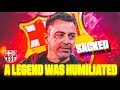 Xavi sacked by barcelona a legend was humiliated 